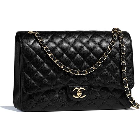 chanel caviar maxi inside|Maxi classic handbag, Grained calfskin & gold.